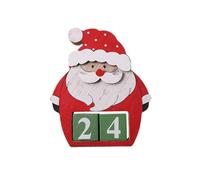Calendrier de compte à rebours de Noël - Décoration de l'Avent - Compte à rebours décoratif | Charmants blocs de compte à rebours de Noël, compte à rebours jusqu'au grand jour, décoration de vacances