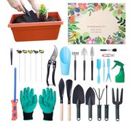 Calendrier de compte à rebours de Noël | Ensemble d'outils de collection de 24 jours | Ensemble d'outils de jardin | Pour femmes et hommes pour le jardin et le jardinage pour l'extérieur et