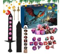 Calendrier de compte à rebours de Noël - Kit de l'Avent 24 jours - Boîte d'activités de collection amusante pour, adolescents, adultes, filles, hommes, femmes, décoration saisonnière de