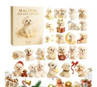 Calendrier De Compte À Rebours De Noël - Pendentif De Collection 2025 2D | Calendrier De Compte À Rebours Pendentif Pour Amoureux Des Chiens,Pour Intérieur Chambre Adultes Amateurs D'Animaux