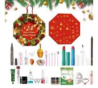 Calendrier de compte à rebours de Noël pour soins de la peau et cosmétiques | Calendrier de l'Avent beauté pour femmes et amis, maman, épouse, fille, femmes et adolescentes