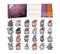 Calendrier de compte à rebours pour Halloween 24 jours - gnome et