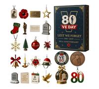Calendrier De Compte À Rebours Pour Noël,Pendentif En Acrylique 2D Pour L'Avent | Décorations Commémoratives De L Arbre De Noël De 24 Jours - Pour La Célébration Des Fêtes De Sur La Fenêtre Et