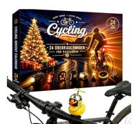 Calendrier de compte à rebours pour vélo, kit de réparation de vélo de 24 | Cet ensemble d'outils de cyclisme de vingt quatre jours offre des fournitures de réparation utiles pour l'entretien du vélo