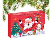 Calendrier de Décompte de Noël, 2025 Jouets De L Avent Vol, Figurines d'Araignées Calendrier de Noël, Pour Jeunes Garcons Etagere Bureau Entree Bureau Salon Armoires Fete De Vacances Et D