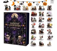Calendrier De Décompte Effrayant 24 Jours Ornement bureau Halloween en
