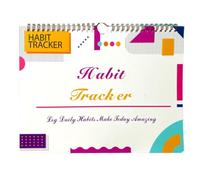 Calendrier de des habitudes, journal de des habitudes de motivation Journal | Journal de des habitudes nes pour la productivité Bonheur Motivation Focus Succès Réalisatio