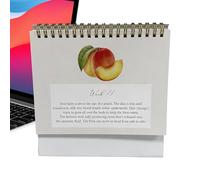 Calendrier de grossesse, calendrier de bureau, planificateur hebdomadaire | Suivi de table en papier, 16,5 x 20,6 cm, pour future maman, journal de mémoire de grossesse, compte à rebours de grossesse