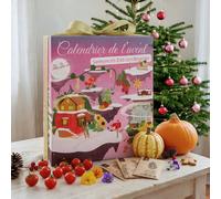 Calendrier de l’avent - 24 variétés extraordinaires bio - 100% comestibles