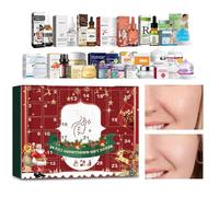 Calendrier de l’Avent Beauté - 14,5 Pouces Coffret Fêtes | Boîte Cadeau Soins - Coffret Beauté Hydratant pour Femmes et Filles, idéal pour Noël, Anniversaires, Saint-Valentin, Halloween et cadeaux