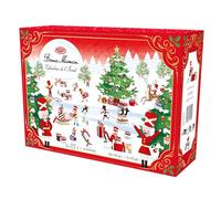 Calendrier de l’Avent Bonne Maman - Édition Limitée 2025 avec 24 Gourmandises Authentiques - Confitures & Pâtes à Tartiner - Idée Cadeau Noël pour Petit Déjeuner & Goûter