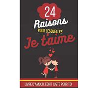 Calendrier de l’Avent couple | 24 Raisons pour lesquelles je t’aime à remplir | Edition Amour 2020