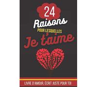 Calendrier de l’Avent couple | 24 Raisons pour lesquelles je t’aime à remplir | Edition couple 2020: Cadeau homme, femme, mari, petite copine