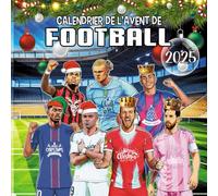 Calendrier de l’Avent de football 2025: Livre d’activités et de coloriage avec les meilleures équipes du monde. Un cadeau parfait pour les enfants et les supporters de football.