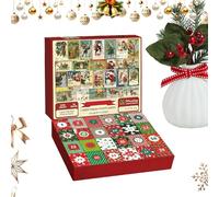Calendrier De L’Avent De Noël 2025 - Jeu De Puzzles Familial 24 Jours | Jouet De Noël Amusant Pour Adultes Et, Idéal Pour Hommes, Femmes, Garçons, Filles, Adolescents, Parents Et Amis