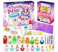 Calendrier de l’Avent Enfant Magie 2025 - Calendrier de l’Avent Fille Potion Magique DIY, Kit Créatif 24 Jours pour Fabriquer des Potions Féeriques, Calendrier Avent Magie Cadeau de Noël