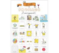Calendrier de l’Avent Fromage | 25 Recettes Gourmandes & Humoristiques à cuisiner | Format A3 avec Chevalet | Idée Cadeau Originale pour Amateurs de Fromage