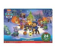 Calendrier de l avent jouets pat patrouille : figurines heros et accessoires de jeu - set cadeau noel 2022 et carte animaux