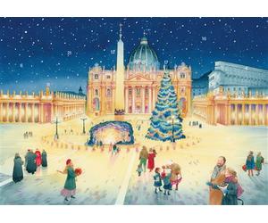 Calendrier de l’Avent Saint-Pierre de Rome - Clémence Meynet - Triomphe Eds Du - broché - Calendrier