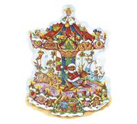 Calendrier de l’Avent Traditionnel Allemand de Luxe, sous blister,motif au choix