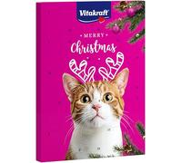 Calendrier de l’Avent Vitakraft pour chats, Noël 2025, sélection soignée de délicieuses friandises, pour chats de tout âge (1 x 363g)