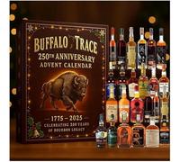 Calendrier de l’Avent Whisky 3D 2025 - Calendrier de l’Avent Homme, 24 Jours Sans Répétition, Coffret Cadeau de Noël Élégant pour Hommes Amateurs de Whisky(Objet décoratif uniquement.)