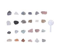 Calendrier de L' Stone Naturally Gemstone & Mineral'S Collector'S Gift Set Caltendar Countdown (Unisexe · Top Choice pour les Amateurs de Géologie) Idée sur le Thème Sc