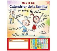 Calendrier De La Famille Max Et Lili