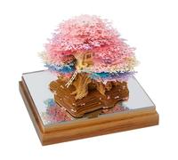 Calendrier de la pièce de temps 2025 - Calendrier d'art de sculpture en papier, pad à la maison de la maison d'arbre | de planification de bureau créatif pour école de sociétés de maisons d