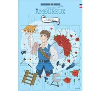 Calendrier de l'Amour "Mon Amoureux" - 25 Qualités de l'Homme Parfait - Format A3 - Sans Chocolat - Cadeau Romantique pour Toute l'Année
