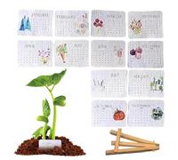 Calendrier de l'Année 2026,Thème Floral avec les Mois de Janvier à Décembre - Calendrier de Bureau 2026 sur 12 Mois,pour la Maison le Bureau les Études ou les Voyages