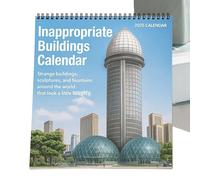 Calendrier de l'architecture - Planificateur mural "Parks" 2026 | Organisateur moderne La décoration d'appartements, les chambres pour les chambres, l'outil de planificateur mensuel fonctionnel à la m