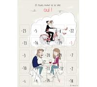 Calendrier de l'Avant Mariage 25 jours A3 | 25 astuces & conseils, Tendres et humoristique, Cadeau de Mariage, Cadeau EVJF, Guide organisation de Mariage, Crochet inclus