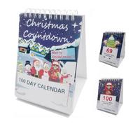 Calendrier de l'Avent 100 jours - Décoration en papier | Calendrier de l'Avent 2026 pour enfants, filles, famille, adultes, amis, bibliothèque, salon