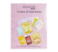 Calendrier de l'Avent 12 Jours Soins Visage, Corps et Cheveux de Revolution Skincare, Calendrier de l'Avent Rempli de Favoris pour le Visage, la Peau et le Corps