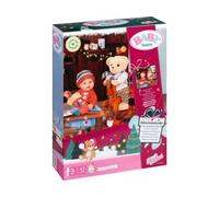 Calendrier De L'avent 2023 Pour Baby Born 43 Cm Fille Et Garcon - Vetements, Accessoires - Set Mode Poupee, Poupon + 1 Carte Tigre