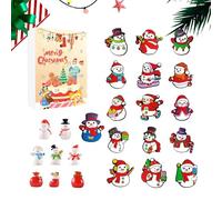 Calendrier de l'Avent 2024 à Noël - Compte à rebours - Jouets miniatures - À collectionner - Pour et
