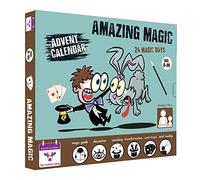 Calendrier de l'Avent 2024 Amazing Magic. 24 tours de magie cool et faciles à apprendre. Livré avec une image étape par étape + un guide vidéo. Pour les enfants âgés de 8 ans et plus. Le kit de