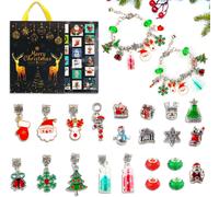 Calendrier De L'avent 2024, Calendrier De L'avent Enfant, Sparkle Calendrier De L'avent Kinder, Kit Calendrier De L'avent, Calendrier De L'avent Diy, Bracelet De Vacances Pour Filles.[G815]