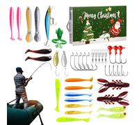 Calendrier de l'Avent 2024 - Calendrier de l'Avent - Leurres de pêche - Calendrier de l'Avent 2024 - Compte à rebours de Noël - Leurres de pêche - Calendrier de l'Avent 2024 - Fête des pères