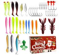 Calendrier de l'Avent 2024 - Calendrier de l'Avent - Leurres de pêche - Calendrier de l'Avent 2024 - Compte à rebours de Noël - Leurres de pêche - Calendrier de l'Avent 2024 - Fête des pères