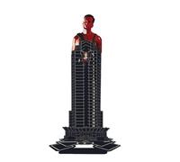 Calendrier de l'Avent 2024 Die Hard - Un calendrier de Noël sur le thème mortel avec des hommes qui tombent ; une décoration de table en bois pour les enfants.