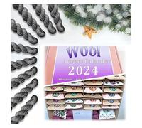 Calendrier de l'Avent 2024 en laine, calendrier de l'Avent 2024 jours, calendrier de l'Avent 2024 en fil de laine, calendrier de l'Avent au crochet