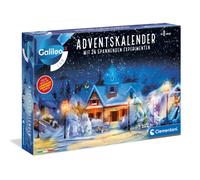 Calendrier de l'Avent 2025 Galileo Science - Calendrier de Noël avec petites expériences pour enfants à partir de 8 ans de Clementoni 59404