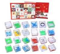 Calendrier de l'Avent 2024 Le calendrier de l'Avent 24 jours comprend Balance / / Maze Game Box Relaxing & Developmental Christmown Countdown pour les filles garçons, cadeaux Noël |.Calendri