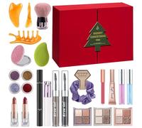 Calendrier de l'Avent 2024 pour adolescentes, femmes, 24 jours de Noël, ensemble de maquillage pour femmes, adolescentes, filles, ensemble de maquillage unique