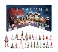 Calendrier de l'Avent 2025, 24 figurines de lutin de Noël décoratives, calendrier de l'Avent 2025 pour , filles, activités de réunion, fête, maison, festival