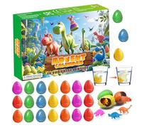 Calendrier de l'Avent 2025, 24 œufs de dragon imprimés en 3D, calendrier compte à rebours Noël, animaux à collectionner pour adultes et enfants, décoration vacances colorée