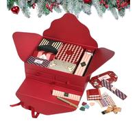 Calendrier de l'Avent 2025 au crayon - Compte à rebours de Noël sur 24 jours avec fournitures d'écriture assorties | Coffret cadeau 13,39 x 9,45 x 3,54 pouces pour étudiants, enseignants, planificateu