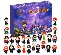 Calendrier De L'Avent 2025,Calendrier De L'Avent,Calendrier De NoëL Sur 24 Jour,24 Petites Harry Potter Poupée pour Les Enfent